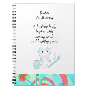 Cahier de spécialistes des dents et de la bouche