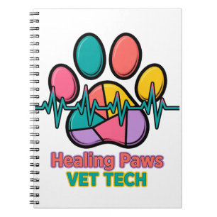 Cahier de technicien vétérinaire Healing Paws