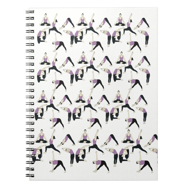 Cahier de yoga – pour les idées en mouvement (Devant)