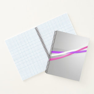 Cahier Deluxe Vague Rose Moderne