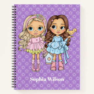 Cahier des meilleures amies petite fille