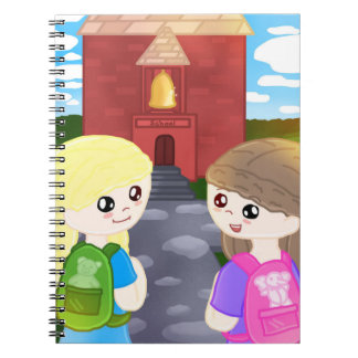 Cahier Dessiné à la Main pour la Rentrée Scolaire