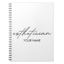 Cahier d'esthéticienne - Cadeau personnalisé