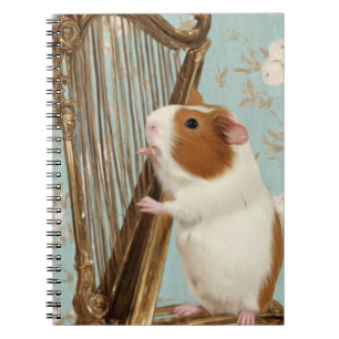 Cahier élégant de cobaye - Mélodie silencieuse