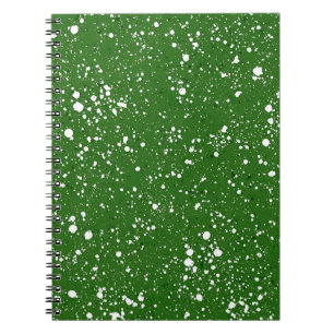 Cahier frais en marbre vert