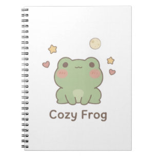 Cahier Grenouille Cozy Journal Mignon Kawaii