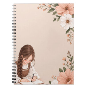 Cahier Journal Intime Fille Esthétique
