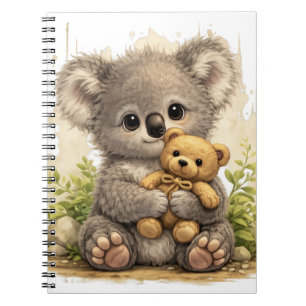 Cahier Kawaii Koala Teddy – Journal Intime