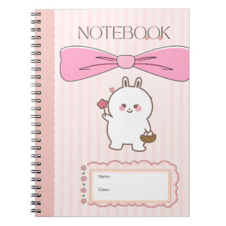 Cahier Kawaii Rose Mignon 🎀💗