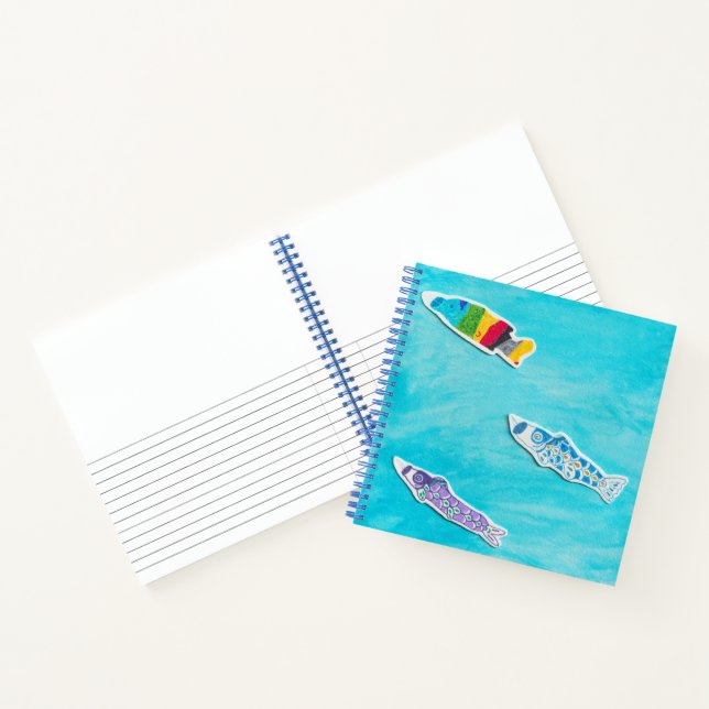 Cahier Koinobori de la Fête des enfants (Intérieur)