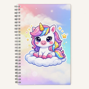 Cahier Licorne Mignonne