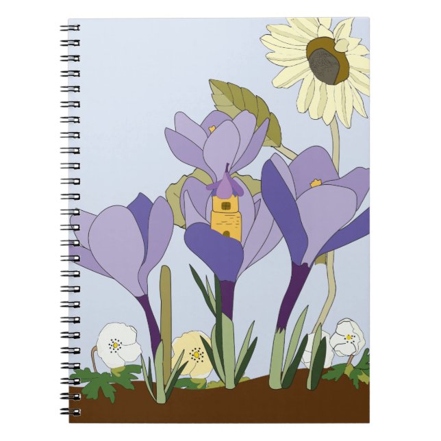 Cahier Maison de Fée Crocus (Devant)