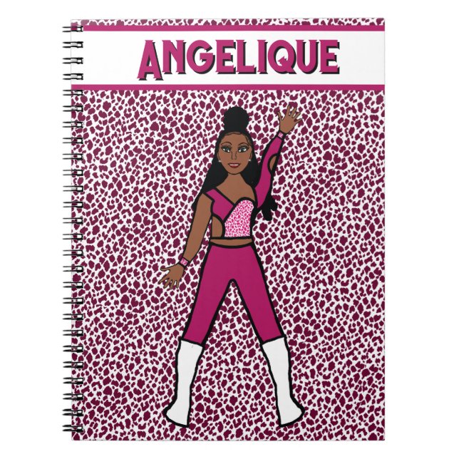 Cahier Majorette Danseuse Baie Léopard (Devant)