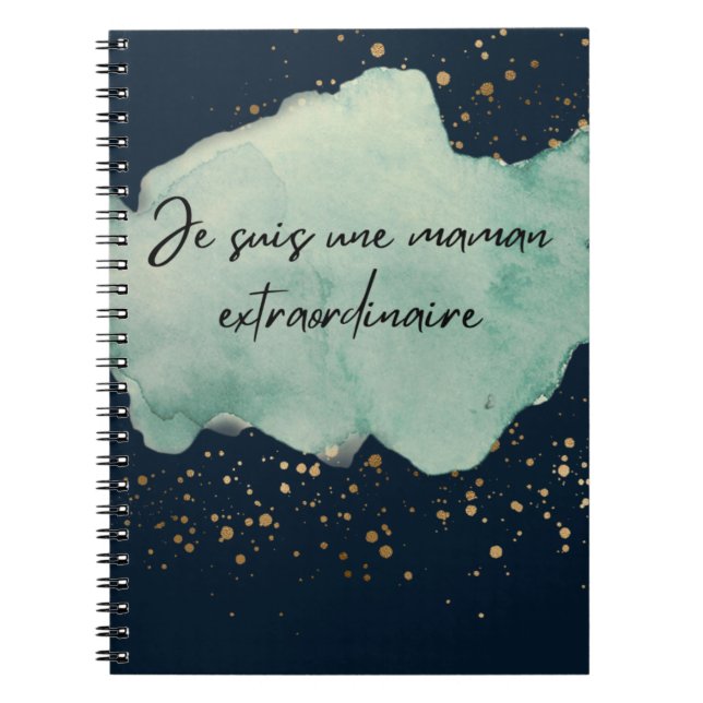 Cahier Maman Exordinaire Notizblock (Vorderseite)