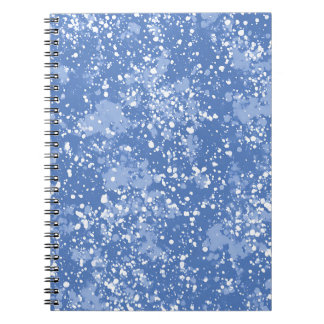 Cahier Marbré Bleu Brumeux