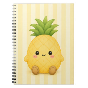 Cahier Mignon Kawaii Ananas