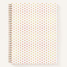 Cahier Ombre Sunburst Point - XS