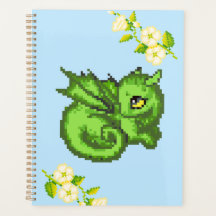 Cahier ou agenda dragon bébé