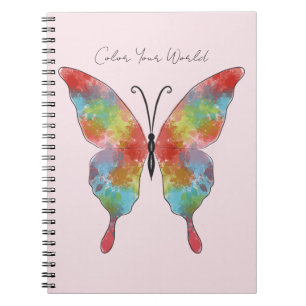 Cahier Papillon Color Splash