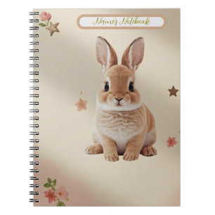 Cahier Pastel de Lapin Bébé