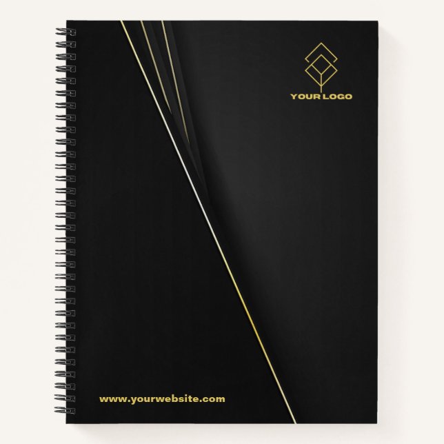 Cahier Personnalisable - Ajoutez Votre Logo et Sit (Devant)