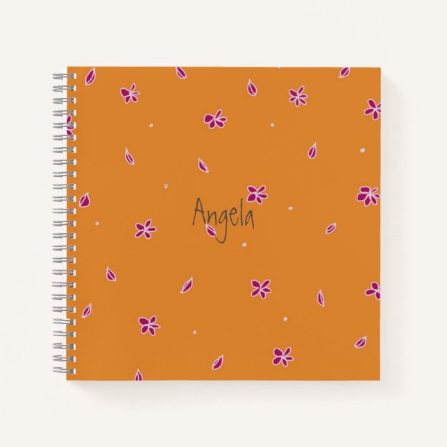 Cahier personnalisable Be Happy (Devant)