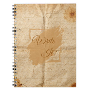Cahier Personnalisable Vintage