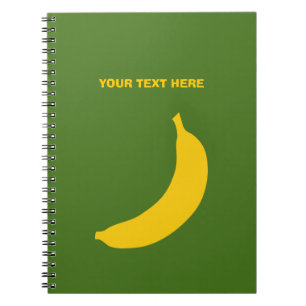 Cahier personnalisé à spirale avec couverture de b