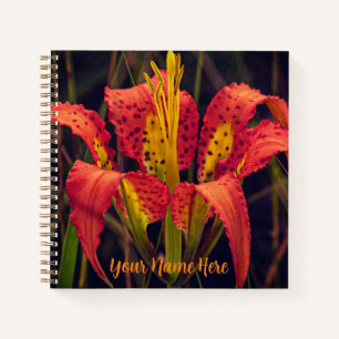 Cahier personnalisé à spirale Pine Lily