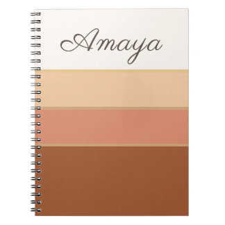 Cahier personnalisé avec nom – Style de signature
