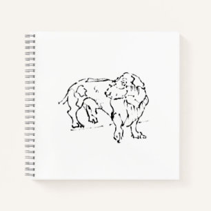 Cahier Personnalisé Chien Saucisse Teckel Mignon