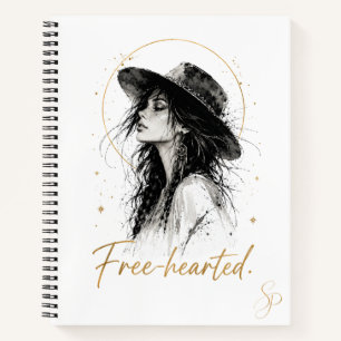 Cahier personnalisé édition spéciale Boho "Libre d