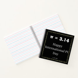 Cahier personnalisé pour la Journée Pi - Joyeuse I