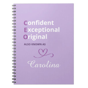 Cahier personnalisé pour PDG - Cadeaux originaux p