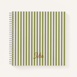 Cahier Personnalisé Rayé Nom Personnalisé