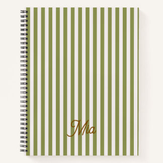 Cahier Personnalisé Rayé Nom Personnalisé