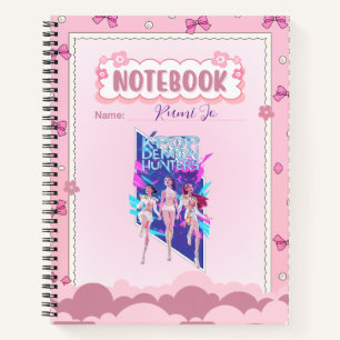 Cahier Personnalisé Rose Mignon Inspiré de la Kpop