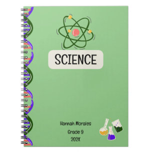 Cahier personnalisé sur mesure pour les étudiants