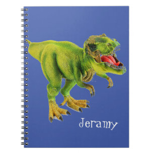 Cahier photo en spirale personnalisé sur les dinos