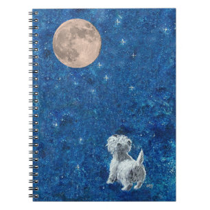 Cahier pleine lune Westie