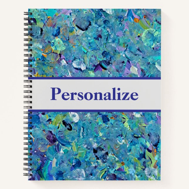 Cahier Santorini Seaglass (Devant)