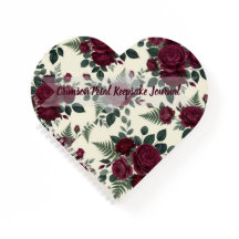Cahier souvenir Rose Bourgogne