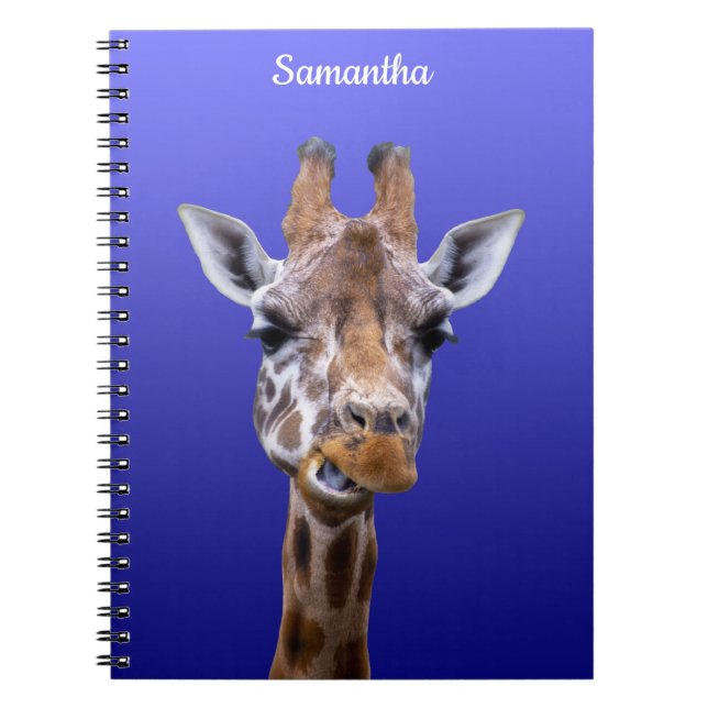 Cahier spiral girafe (Devant)