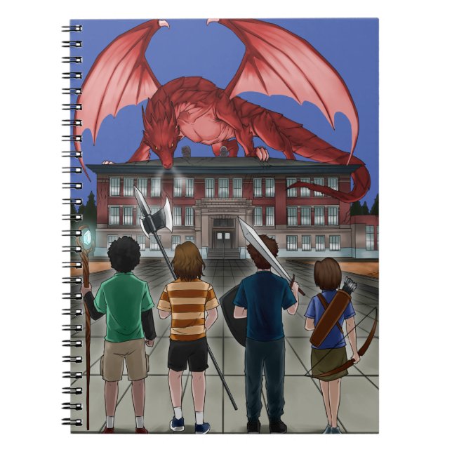 Cahier Spirale Enfants du Club McGilvra DnD vs. Dr (Devant)