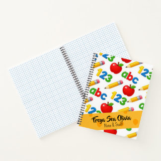 Cahier Spirale Fournitures Scolaires Personnalisée