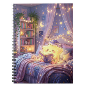 Cahier Spirale Kawaii Starry Dreams