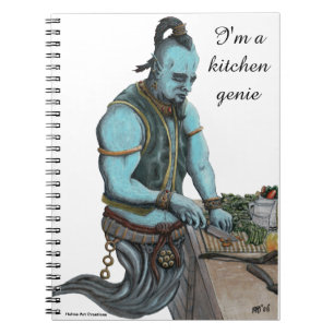 Cahier Spirale Magie de Cuisine Génie