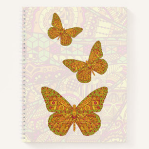 Cahier spiralé Monarque indien