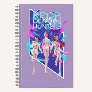 Cahier spiralé pour groupe d'idoles d'anime K-Pop