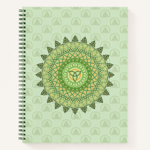 Cahier spiralé Saint-Patrick celtique